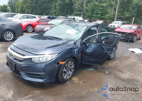 2018 Honda Civic Ex from USA, damaged, VIN 2HGFC2F72JH535878